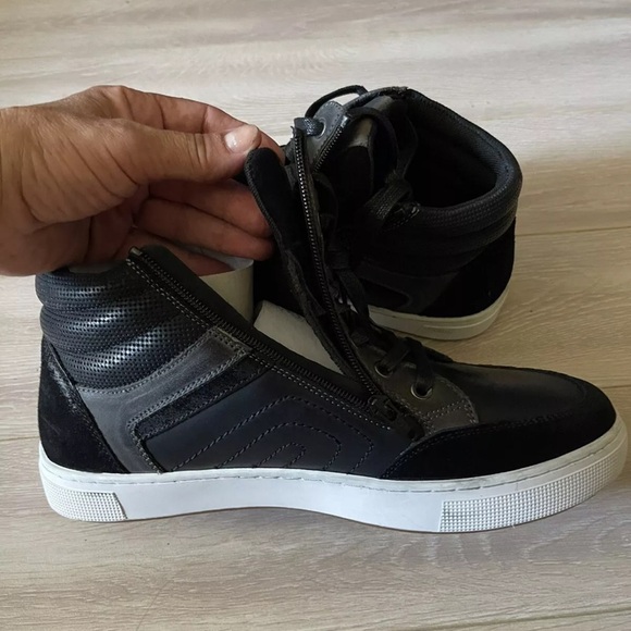 Propet Kenton Men's Running Leather Shoes Sneakers Size USA 10 M(D) Black Color - Picture 2 of 7